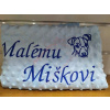 Vyšívaná deka - Malému Miškovi
