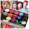 UMÝVATEĽNÉ FARBY NA TVÁR FARBKI DO MALOWANIA NA TELO, SADA 15 FARIEB PRE DETI