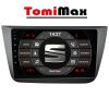 TomiMax Seat Altea Android 14 autorádio s WIFI, GPS, USB, BT HW výbava: 4 Core 2GB+16GB PX HIGH