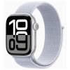 Apple Watch Series 10 GPS 42mm Stříbrný hliník s oblačně modrým provlékacím řemínkem