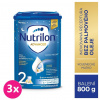 3x NUTRILON 2 Advanced Good Night následné dojčenské mlieko od uk. 6. mesiaca 800 g VP-F006284
