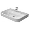 Duravit Happy D.2 - Umývadlo, 80x51 cm, s prepadom, s otvorom na batériu, biela 2318800000