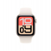 Apple Watch SE 3 GPS + Cellular 40mm Starlight Aluminium Case with Starlight Sport Band - M/L (MEP74MP/A)