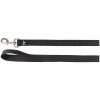 Flamingo Ziggi Leash 10mmx100cm - nylonové vodítko pre veľmi malé plemená psov a šteniatka - čierne