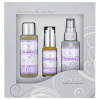 Saloos Levanduľa olej 20 ml + kvetinová voda 50 ml + odličovací olej 50 ml darčeková sada
