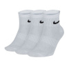 Nike Everyday Lightweight Ankle 3Pak M SX7677-100 socks (50835) Green Camo 34 - 38