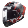 Integrálna prilba na motocykel LS2 FF805 Thunder C Racing 1 čierna/biela/červená L