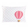 Bellatex Povláček bavlna 40x60cm na zip Balón růžová