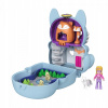 Bábika Polly Pocket - Mattel Polly Pocket Otvorte a otočte GTM57 mačiatko (Bábika Polly Pocket - Mattel Polly Pocket Otvorte a otočte GTM57 mačiatko)
