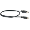 Schwaiger Synchronizačný a nabíjací kábel USB-C/Lightning, čierna, 0,5 m