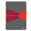 Leitz zápisník Office A5 s kartonovými deskami, drátěná vazba, čtverečkovaný