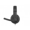 Natec HEADPHONES RHEA with MICROPHONE BLACK NSL-1452