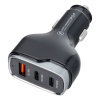 Nabíjačka auta Car Charger USB A + 2 X Type C Pd Qc3.0 3A 138W Cc53-2C1A Black