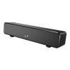 Genius SoundBar 100, 2.0, 6W, čierny, regulácia hlasitosti, stolový, 3,5 mm jack (USB), 110Hz-20kHz 31730024400