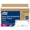 Papierové utierky extra jemné ZZ/C 2-vrstv. TORK Singlefold biele H3 (15bal.)