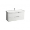 Laufen Základná skrinka pod umývadlo 116 cm, biela lesklá H4024921102611