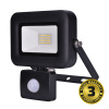 Solight WM-20WS-L LED reflektor PRO 20W, 1840lm, 5000K, IP44, čierna, so senzorom