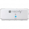 Techly IUSB2-HUB599TY hub USB 2.0 480 Mbit/s Šedá (IUSB2-HUB599TY)