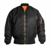 Alpha Industries Bomber MA-1 100101 03 bunda xl (Alpha Industries MA-1 Flyers Black XL Jacket)