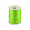 Saténová šnúra Ø1 mm Variant: 115 zelená elektrická, Balenie: 1 ks