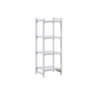 Systém zásuvných plastových regálov PREMIUM ,š x h police 600 x 600 mm