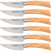 Jean Dubost Laguiole 6 pcs. Steak Knife Set, Olive