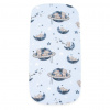 NEW BABY Bavlnená prestieradlo do kočíka New Baby 35x75 cm Teddy bear in space