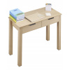 Písací stôl Vevor wooden-kids-desk 87 x 39,5 x 75,1 cm, odtiene hnedej farby
