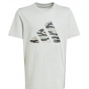 adidas Det. tričko J CAMO LOGO TEE Farba: Krémová, Veľkosť: 152