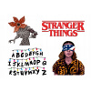 Výtlač cukrová hmota na tortu Stranger Things 2