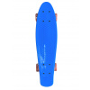 Pennyboard s LED kolieskami, 56 cm LIGHT BLUE/ORANGE