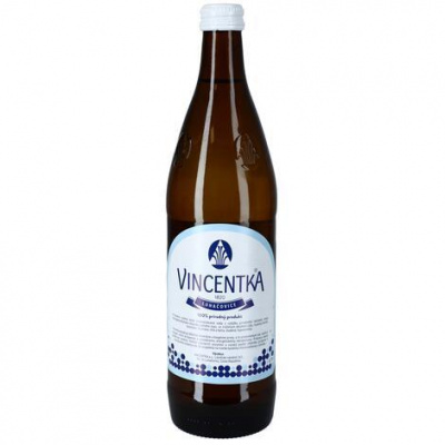 Vincentka minerálna voda, 700 ml - POŠKODENÁ ETIKETA