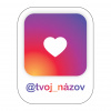 Instagram nálepky s vlastným logom a menom | ELIART Dizajn: 2