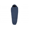 Warmpeace Scale 200 (180 cm) letní péřový spacák shark blue/black - 180 Levý zip
