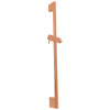 sprchová tyč 60 cm, priemer. 20 mm - kov/plast zlatá ružová - kartáčovaná PD0015ZRK