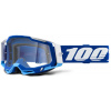 100% RACECRAFT 2 Goggle - Blue - Clear Lens