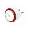 Hama 223492 Basic nočné/orientačné LED svetlo, automatické zapnutie/vypnutie, červené svetlo