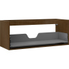 Mexen Box-A korpus skrinky pod umývadlo 120 cm, 1 zásuvka, orech - 91AX0-1200-470-1-86