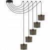 Stropné svietidlo, lampa - Klasická drevená stropná lampa (Klasická drevená stropná lampa)