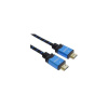PremiumCord Ultra HDTV 4K@60Hz kabel HDMI 2.0b kovovézlacené konektory 0,5m bavlněné opláštění kabelu kphdm2m05