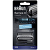 Braun 32B holiaca hlava čierna 1 sada; 072850