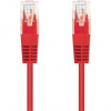 Kabel C-TECH patchcord Cat5e, UTP, červený, 5m CB-PP5-5R