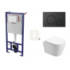 Swiss aqua technologies Cenově zvýhodněný závěsný WC set SAT do lehkých stěn / předstěnová montáž+ WC SAT Infinitio SIKOSSIN68K