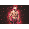 CUKROVÁ TLAČ jedlý obrázok na tortu Cukrová hmota Jan Błachowicz UFC MMA + MENO