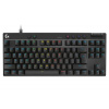 LOGITECH G Pro X TKL Rapid klávesnica US čierna (920-013233) USB / Lokalizácia US (americká) / PodsvietenáČierna