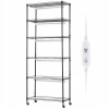 SucceBuy Stojan na rastliny 150W 6 Horizontálny 75x35x180CM s lampou na rastliny