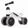 EcoToys Mini balančný bicykel White ECOTOYS