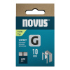 NOVUS tenké, ploché drôtené sponky typ G, 11/10 mm, 600 ks