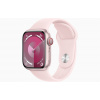 Apple Watch S9 Cell/41mm/Pink/Sport Band/Light Pink/-M/L (MRJ03QC/A)