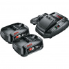 Bosch Základná súprava 2x PBA 18 V 2,5 Ah + AL 1830 CV 1600A011LD